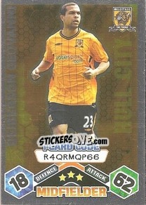 Sticker Deiberson Geovanni - iCard - English Premier League 2009-2010. Match Attax n. 179 - Topps