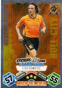 Sticker Stephen Hunt - iCard - English Premier League 2009-2010. Match Attax n. 180 - Topps