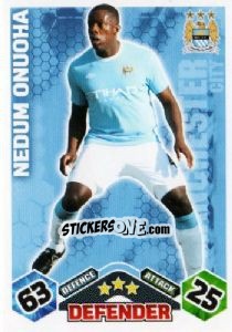 Sticker Nedum Onuoha - English Premier League 2009-2010. Match Attax n. 200 - Topps