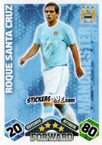 Sticker Roque Santa Cruz - English Premier League 2009-2010. Match Attax - Topps