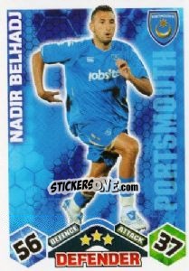 Sticker Nadir Belhadj - English Premier League 2009-2010. Match Attax - Topps