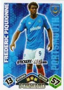 Sticker Frederic Piquionne - English Premier League 2009-2010. Match Attax n. 247 - Topps