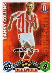 Figurina Danny Collins - English Premier League 2009-2010. Match Attax - Topps