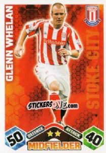 Sticker Glenn Whelan - English Premier League 2009-2010. Match Attax n. 260 - Topps