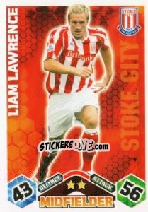 Cromo Liam Lawrence - English Premier League 2009-2010. Match Attax - Topps