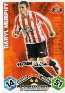 Sticker Daryl Murphy - English Premier League 2009-2010. Match Attax n. 284 - Topps