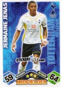 Figurina Jermaine Jenas - English Premier League 2009-2010. Match Attax - Topps
