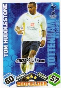 Sticker Tom Huddlestone - English Premier League 2009-2010. Match Attax n. 299 - Topps
