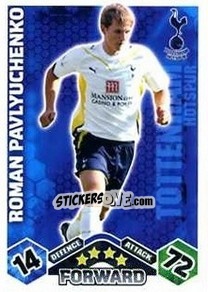 Sticker Roman Pavlyuchenko - English Premier League 2009-2010. Match Attax - Topps