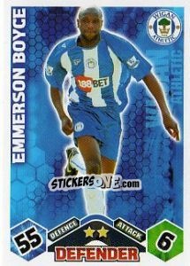Sticker Emmerson Boyce - English Premier League 2009-2010. Match Attax - Topps