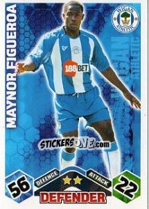 Sticker Maynor Figueroa - English Premier League 2009-2010. Match Attax n. 327 - Topps