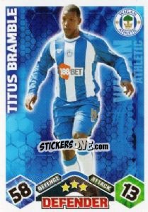 Cromo Titus Bramble - English Premier League 2009-2010. Match Attax - Topps