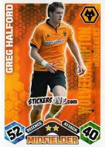 Cromo Greg Halford - English Premier League 2009-2010. Match Attax - Topps