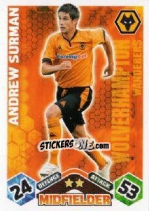 Sticker Andrew Surman - English Premier League 2009-2010. Match Attax n. 352 - Topps