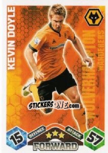 Sticker Kevin Doyle - English Premier League 2009-2010. Match Attax n. 356 - Topps