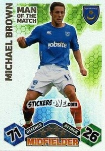 Figurina Michael Brown - English Premier League 2009-2010. Match Attax - Topps