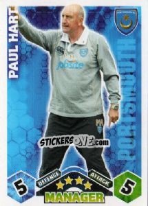 Cromo Paul Hart - English Premier League 2009-2010. Match Attax n. 435 - Topps
