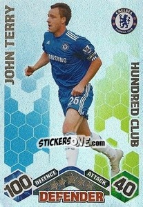 Sticker John Terry - English Premier League 2009-2010. Match Attax - Topps