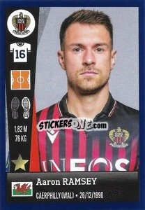 Sticker Aaron Ramsey - FOOT 2022-2023 n. 316 - Panini