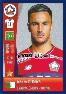 Sticker Adam Ounas - FOOT 2022-2023 n. 171 - Panini