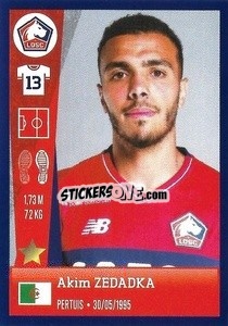 Sticker Akim Zedadka - FOOT 2022-2023 - Panini