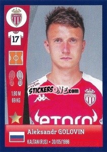 Sticker Aleksandr Golovin - FOOT 2022-2023 n. 257 - Panini