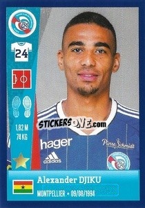 Sticker Alexander Djiku - FOOT 2022-2023 n. 399 - Panini