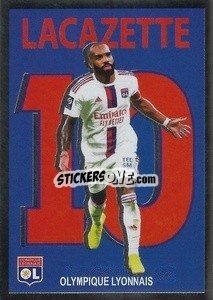 Sticker Alexandre Lacazette - FOOT 2022-2023 n. 233 - Panini