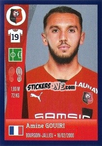 Sticker Amine Gouiri - FOOT 2022-2023 - Panini