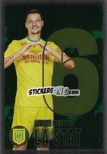 Sticker Andrei Girotto - La Stat - FOOT 2022-2023 - Panini