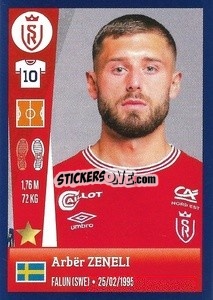 Sticker Arbër Zeneli - FOOT 2022-2023 n. 367 - Panini