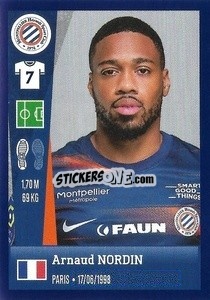 Sticker Arnaud Nordin - FOOT 2022-2023 n. 280 - Panini
