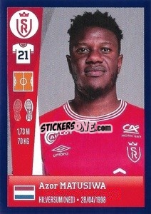 Sticker Azor Matusiwa - FOOT 2022-2023 n. 365 - Panini