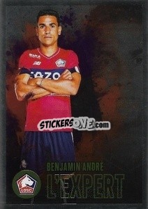 Sticker Benjamin André - L'Expert - FOOT 2022-2023 n. 155 - Panini