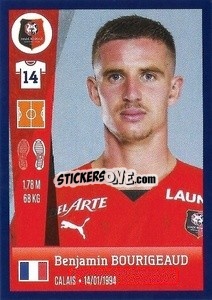 Sticker Benjamin Bourigeaud - FOOT 2022-2023 - Panini