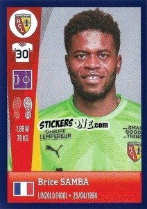 Sticker Brice Samba - FOOT 2022-2023 n. 136 - Panini