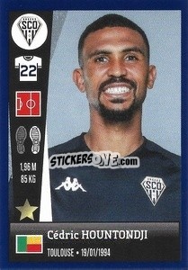 Figurina Cédric Hountondji - FOOT 2022-2023 - Panini