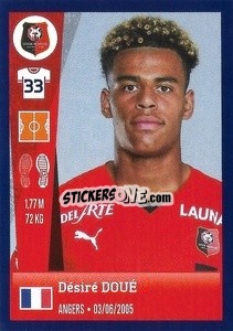 Sticker Désiré Doué - FOOT 2022-2023 n. 383 - Panini