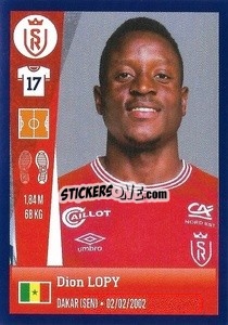 Sticker Dion Lopy - FOOT 2022-2023 - Panini