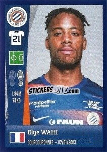Sticker Elye Wahi - FOOT 2022-2023 n. 281 - Panini