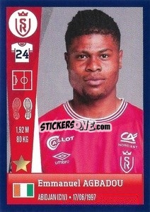 Sticker Emmanuel Agbadou - FOOT 2022-2023 n. 358 - Panini