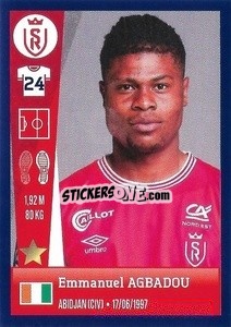 Cromo Emmanuel Agbadou - FOOT 2022-2023 - Panini