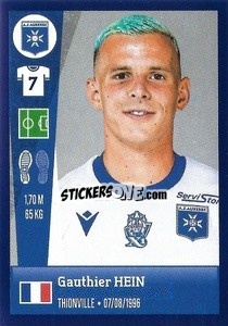 Cromo Gauthier Hein - FOOT 2022-2023 - Panini