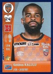 Figurina Gédéon Kalulu - FOOT 2022-2023 n. 177 - Panini