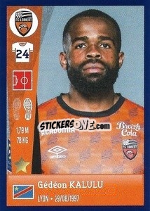 Sticker Gédéon Kalulu - FOOT 2022-2023 - Panini