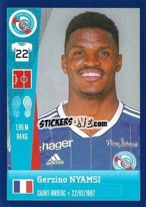 Sticker Gerzino Nyamsi - FOOT 2022-2023 n. 401 - Panini