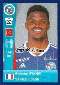 Sticker Gerzino Nyamsi - FOOT 2022-2023 - Panini