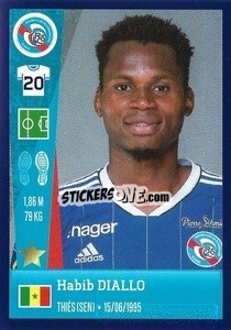 Sticker Habib Diallo - FOOT 2022-2023 n. 410 - Panini
