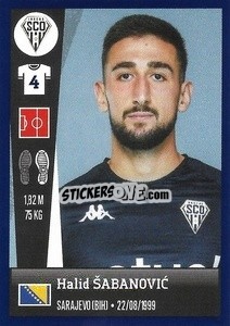 Sticker Halid Šabanović - FOOT 2022-2023 n. 52 - Panini