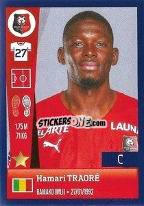 Figurina Hamari Traoré - FOOT 2022-2023 - Panini